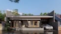 do impressive house exterior 3d rendering