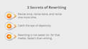 manually rewrite edit rephrase and paraphrase your docs
