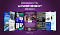 design print or digital ad for any platform