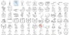 send you 5000 high quality, professional doodle images