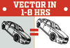 vectorize, convert jpg, png to vector, to high resolution