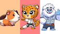 create cute animal mascot illustrations