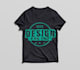 do design unique t shirt for your business or website etc