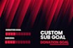 code stream custom goal widgets boosted alert, custom event list