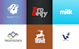 design flat minimalist logo and versatile