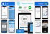 develop mobile apps android apps and ios apps using react native and flutter
