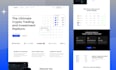 design a modern landing page UI in figma