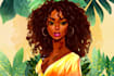 draw african american cartoon characters and illustrations