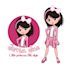 do cartoon animation, chibi, anime, loop, logo in gif  video