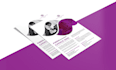 design flyer, media kit