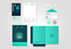 design trendy minimalist logo with business brand identity