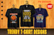 provide creative and trendy t shirt design