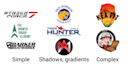 recreate, redraw your logo or image into vector