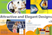 design attractive, elegant, and professional web banner designs