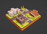 create low poly 3d, maps, props and scenes for your game