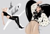 draw a fashion illustration