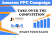 setup and manage amazon ppc campaign sponsored ads