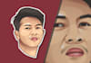 draw your portrait face into character vector cartoon art