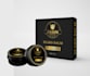 design modern  beard balm and body butter label and box