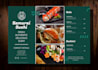 design food menu design, restaurant menu design, food flyer