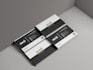 professional,minimalist, luxurious business card designs