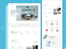 design a responsive figma website,  web template, and website mockup in figma
