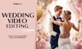 professional cinematic wedding video editing