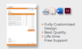 design custom and branded invoice template for xero