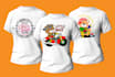 do all kinds of graphic tshirt design, custom typography, retro vintage style