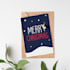 design amazing christmas, greeting or holiday card