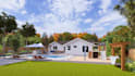 do landscape design, backyard design with 3d rendering as landscape architect