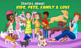 create vibrant childrens book illustrations and book covers