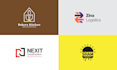 do modern minimalist logo design 24 house