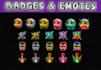 create custom twitch sub badges, twitch sub emotes, bit badges