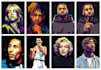 turn your photo into colorfull pop art style