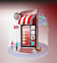 modern flat isometric illustration