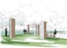 hand draw landscape architectural sketches