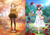 make amazing anime with background high quality