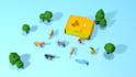 do low poly 3d modeling for games, web and animation