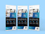 design a roll up banner