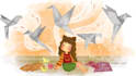 draw unique children book illustrations for you