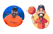 do high quality mascot cartoon portrait logo from your photo