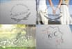 design hand drawn botanical boho logo and wedding initials