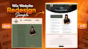 design a professional wix author website for book authors