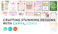 design invitation editable canva, corjl templates for etsy