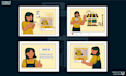 design flat illustration for web, app, print and more