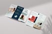 do modern minimal corporate brochure flyer