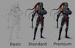 create a high quality character or creature design
