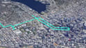 produce a cinematic video from google earth