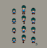 create 2d pixel art spritesheet